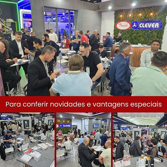 A FEIMEC 2026 foi um sucesso no da Travis e Clever