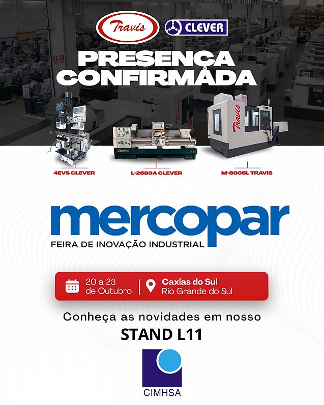 Travis e Clever apresentam novidades na Mercopar 2026