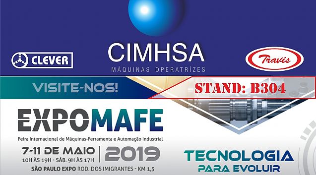 CIMHSA na feira EXPOMAFE 2019