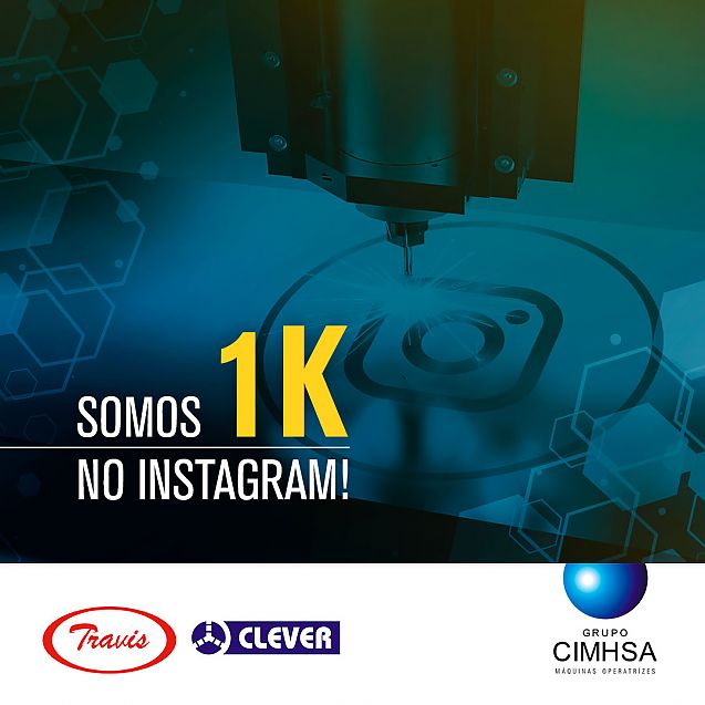 Somos 1K no Instagram!