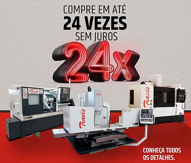 Nova promoção na gama de máquinas CNC Travis