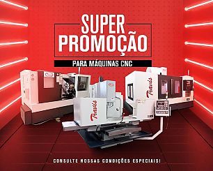 Promoção especial nas máquinas TRAVIS