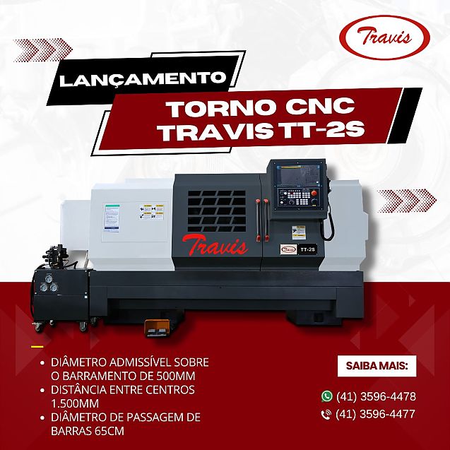Lançamento Travis TT-2S – Potência e precisãop para sua produção!