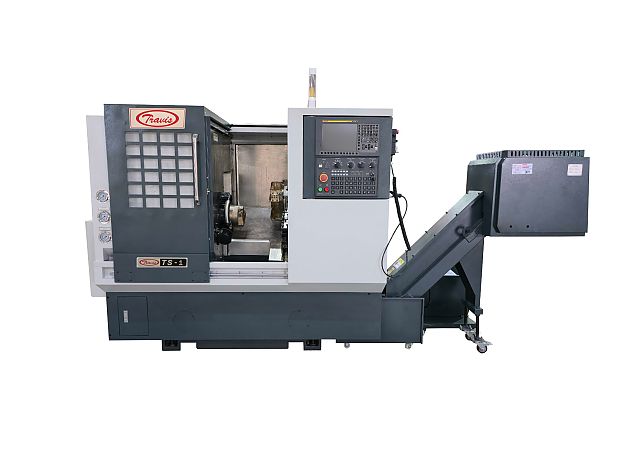 novo torno CNC Travis alia robustez, velocidade e alta tecnologia em design compacto: TS-1