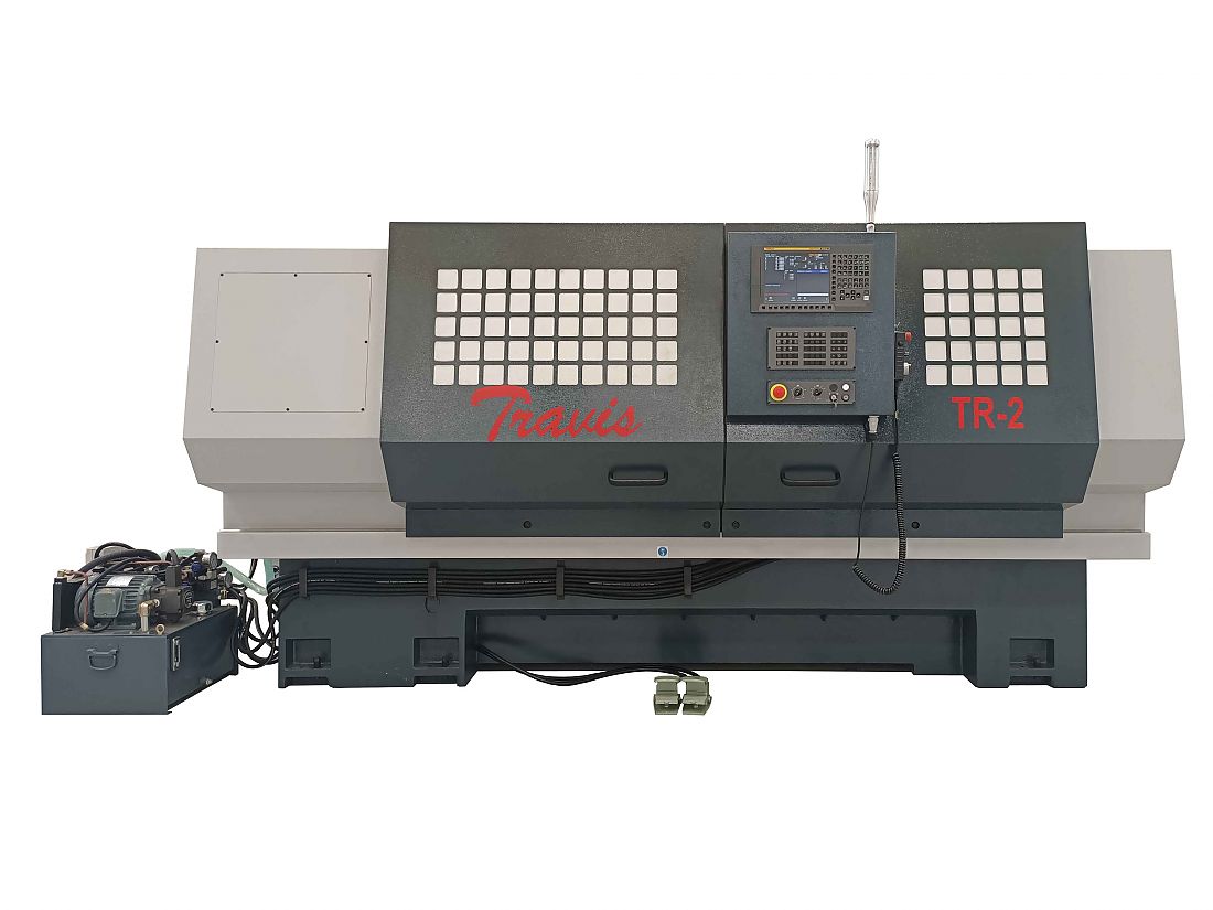 Torno CNC TR 2 da marca Travis com controle Fagor Travis CNC