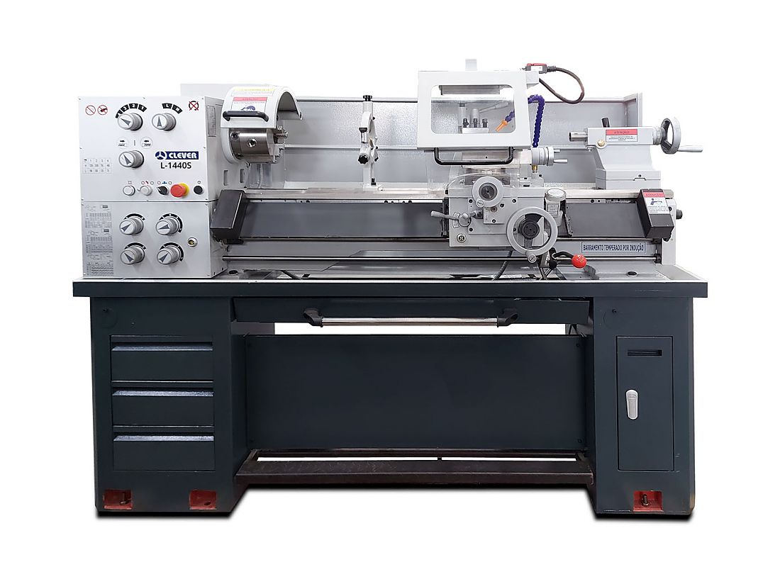 Torno convencional L-1440S marca Clever | Cimhsa Brasil