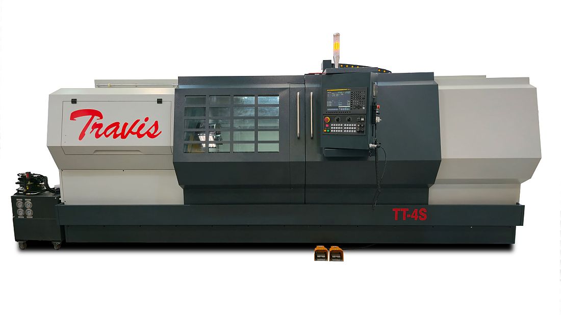 Torno CNC com barramento paralelo Travis TT-4S | CIMHSA Brasil